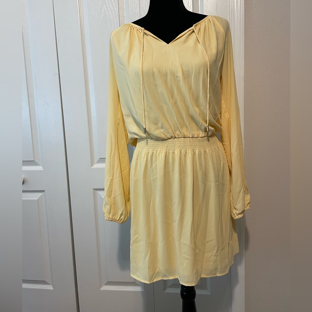 Yellow dress